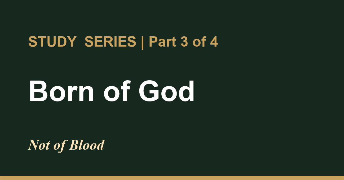 Featured image for “Not of Blood”